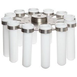 Rotor with open plastic adaptors for 12 x 10-15ml