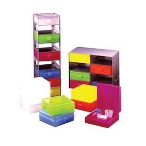 Vertical rack for 9 boxes, fits chest type freezer