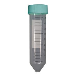 50ml , Conical bottomed Tube with Cap, racked, ass