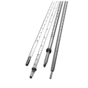 Non-toxic fluoropolymer coated thermometer for -20