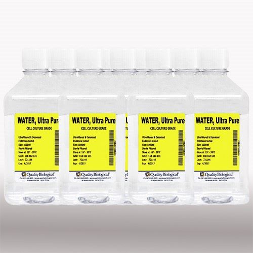 Cell Culture Grade Water, Deionized, Ultra Pure, E