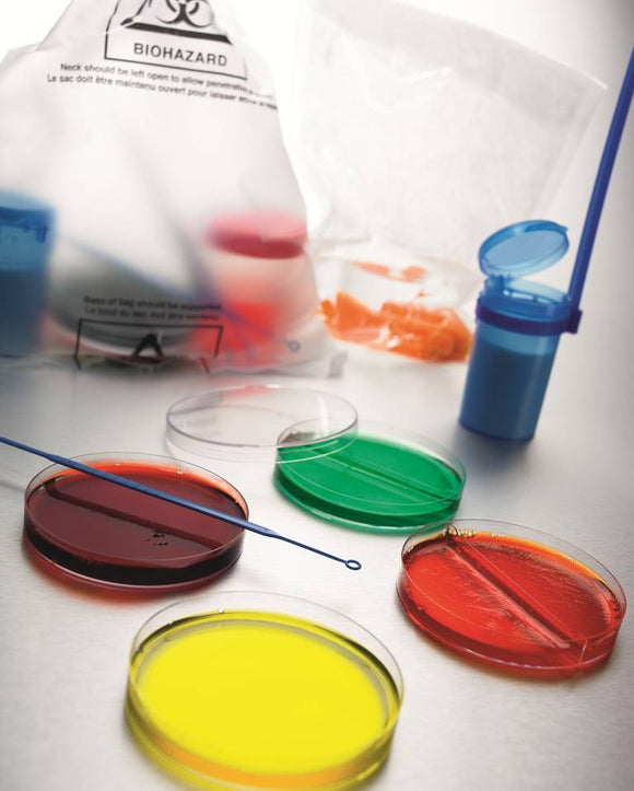 65x15mm Domed Base Sterile Contact Dish, Not Vente