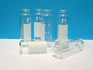 19 mL Crimp Top Vial with Write-on Pat